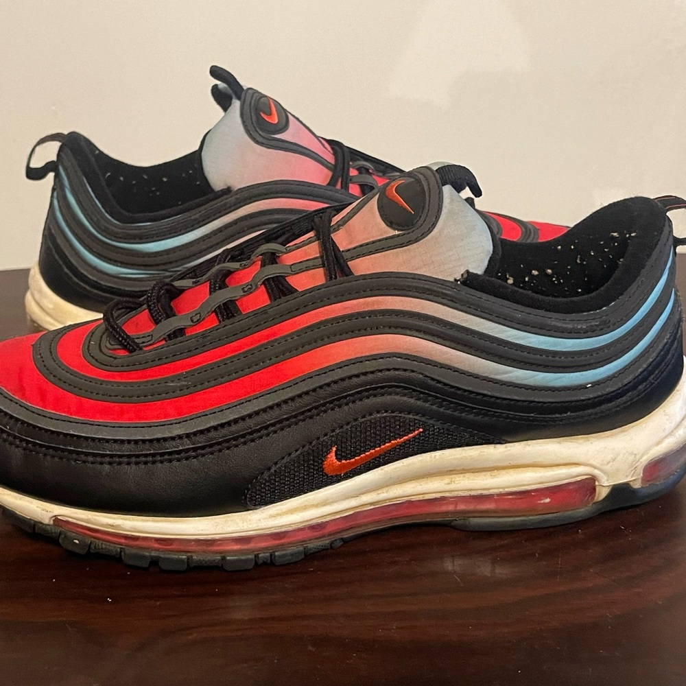 Nike Air Max 97 Red and Black Sneakers